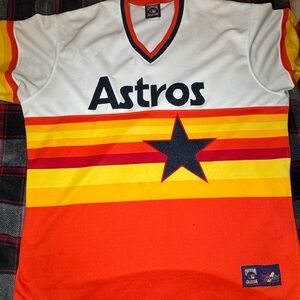 Cooperstown Collection throwback Houston Astros jersey